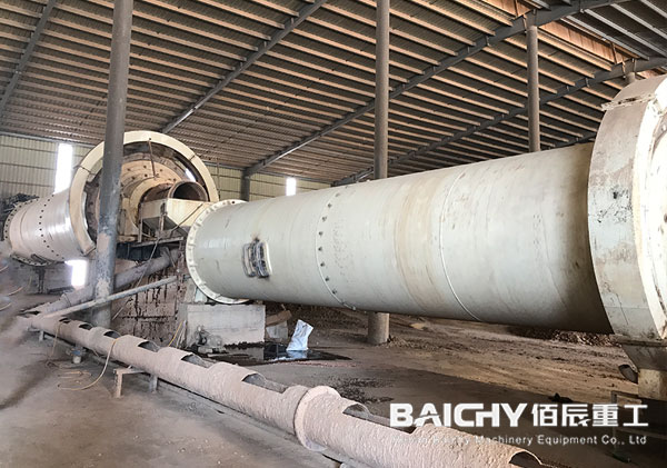 Clay ball mill plant 2700x13000m in Vietnam