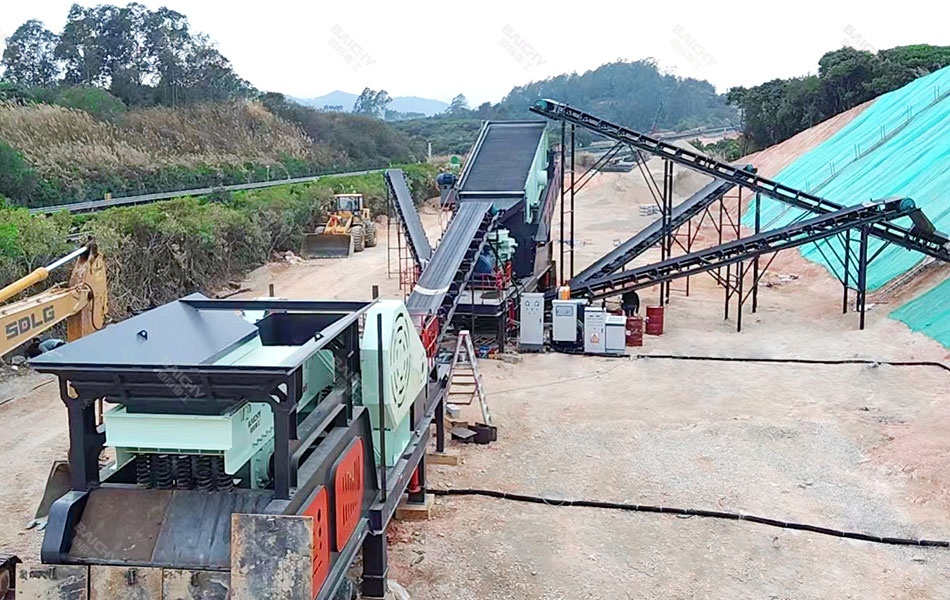150tph Mobile Andesite Crusher Plant In Indonesia