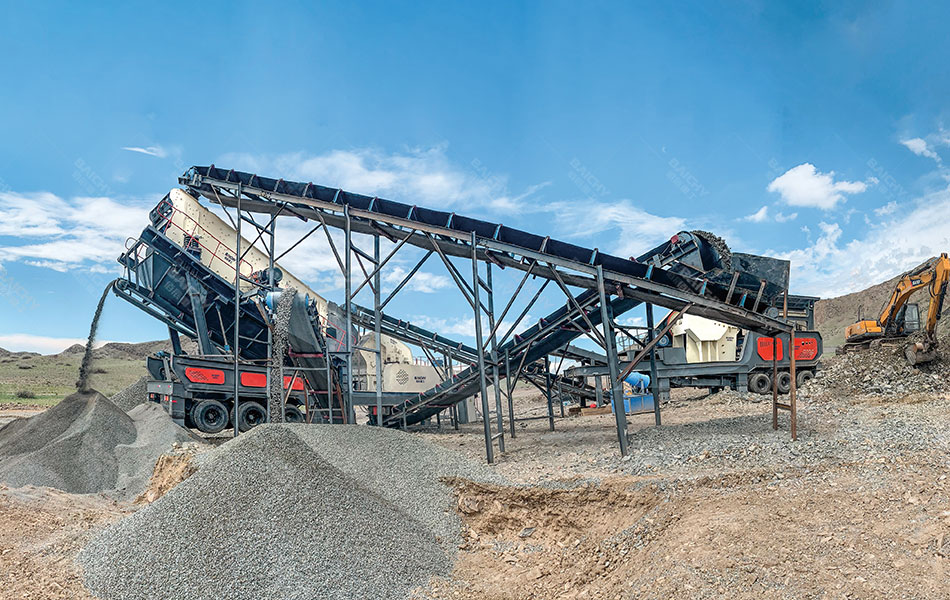 250tph Mobile Stone Crusher Plant In Xinjiang