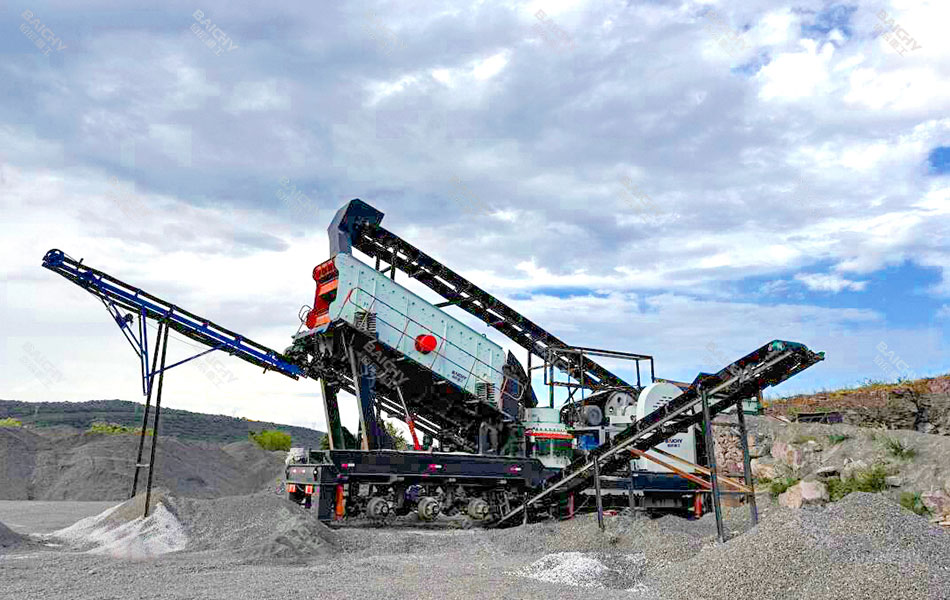 100tph Mobile Stone Crusher Plant In Mexico