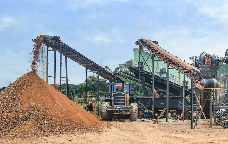 200 tph Mobile Granite Crusher Plant in Guangdong