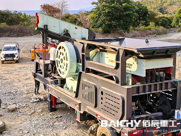 mobile jaw crusher 150tph