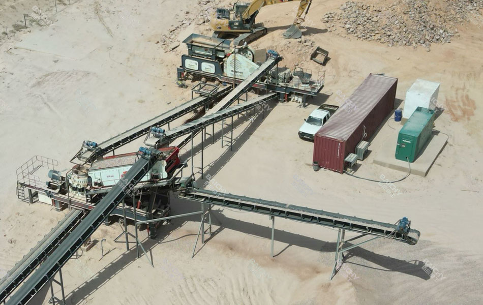 150tph Mobile Crusher Plant in Lebanon