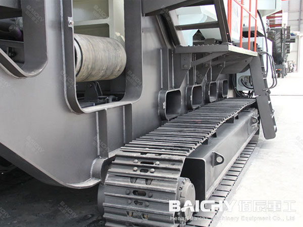 mobile jaw crusher plant
