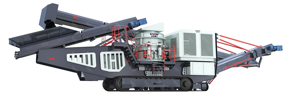 Tracked Cone crusher