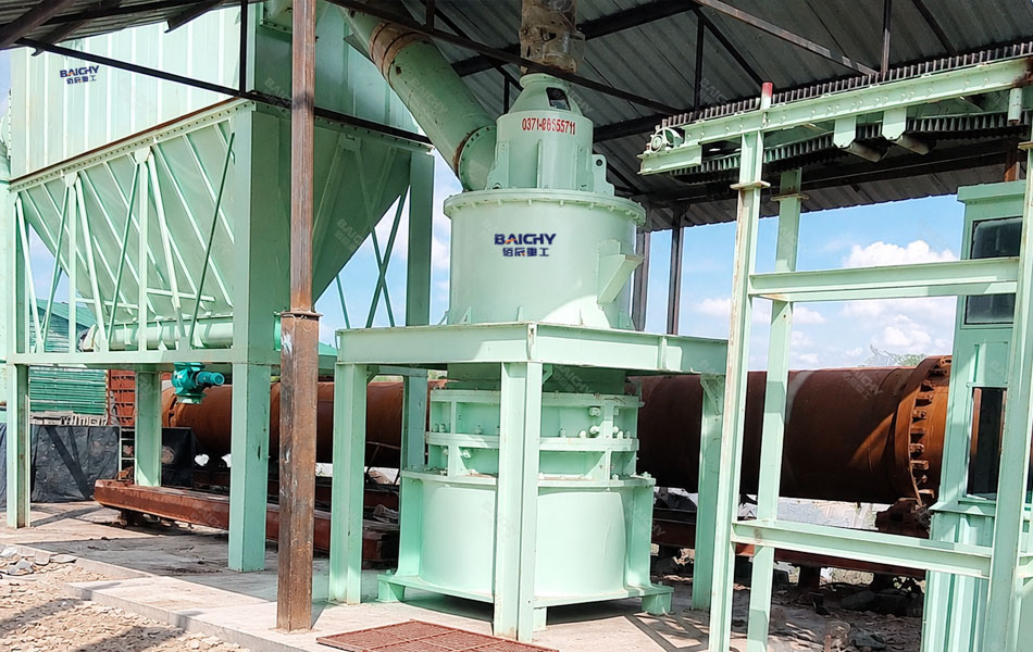 HGM100 Gypsum Micro Powder Grinding Mill Plant in Kenya