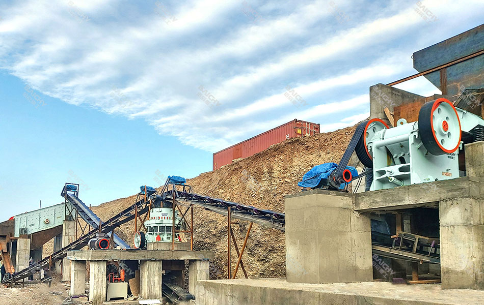 120t/h Limestone Crusher Plant in Kyrgyzstan