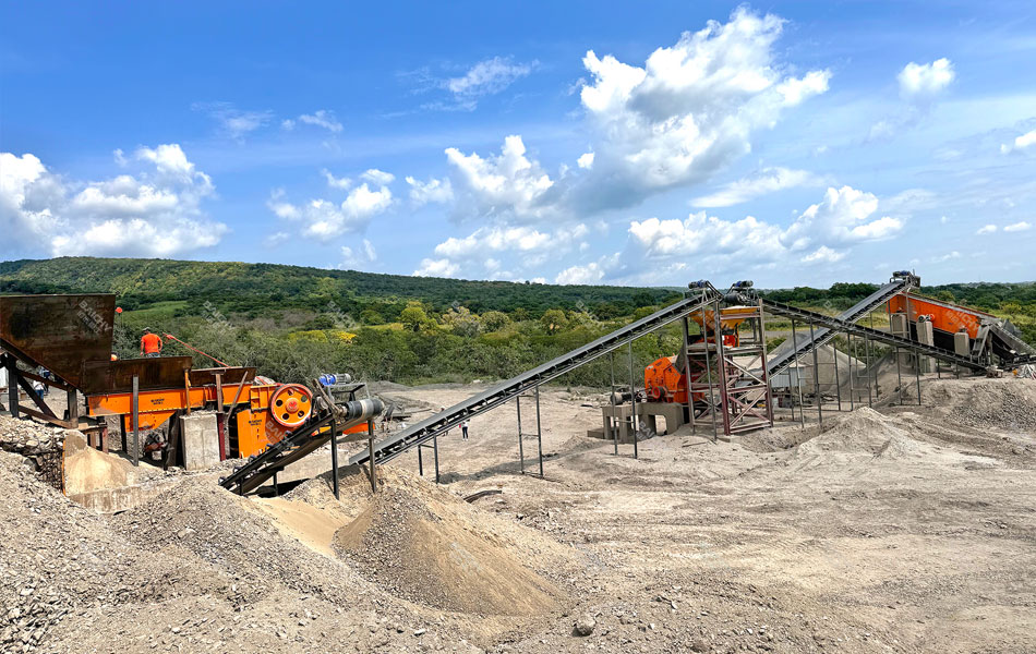 300tph Basalt Crusher Plant in Mexico