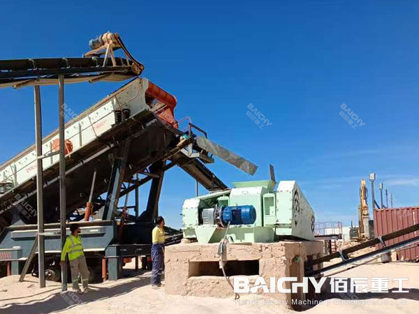 double roller crusher