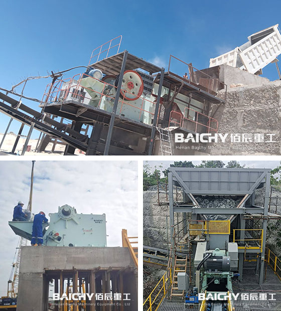 C Series jaw crusher deep-V crushing cavity and pinned-and-bolted frame
