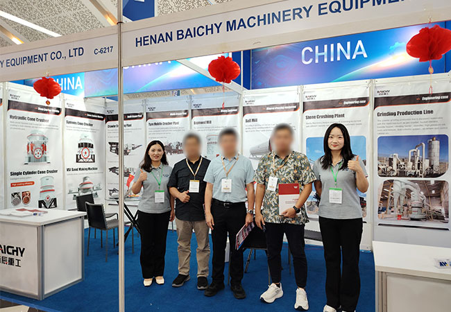 Baichy Attends Mining Exhibtion in Indonesia